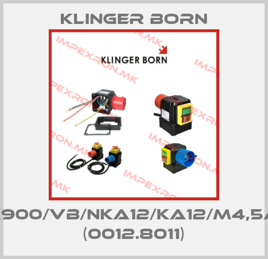 Klinger Born-K900/VB/NKA12/KA12/M4,5A (0012.8011)price