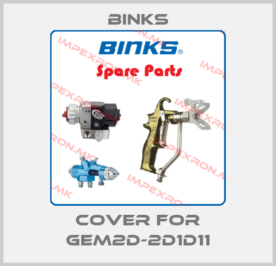 Binks-Cover for GEM2D-2D1D11price