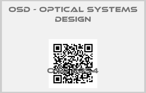 OSD - OPTICAL SYSTEMS DESIGN-OSD 2254price