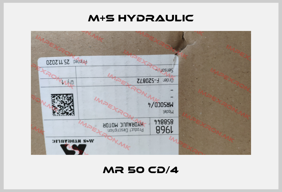M+S HYDRAULIC-MR 50 CD/4price