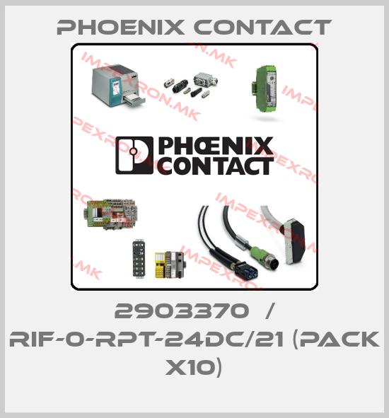Phoenix Contact-2903370  / RIF-0-RPT-24DC/21 (pack x10)price