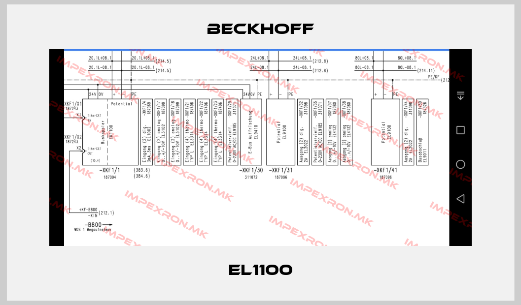 Beckhoff-EL1100price