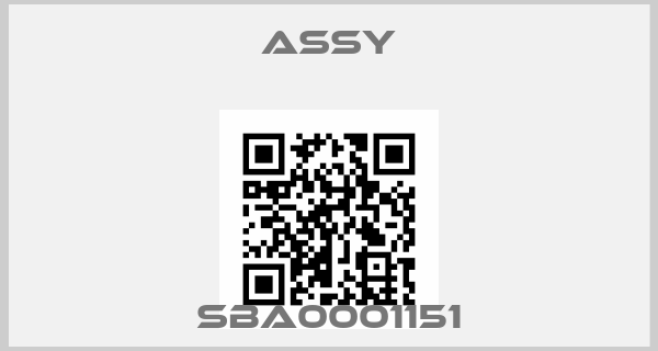 Assy-SBA0001151price