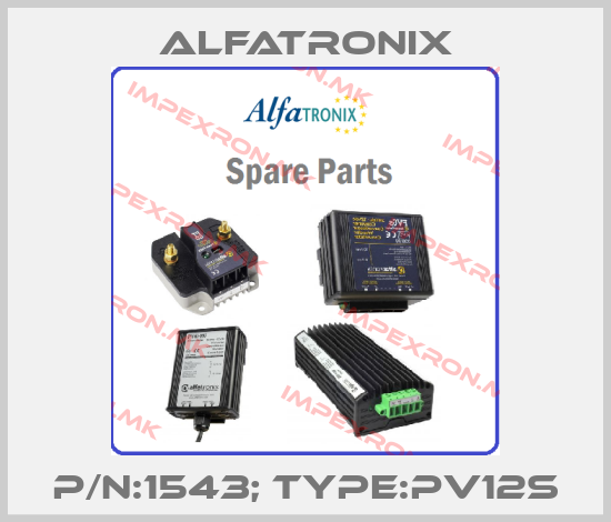 Alfatronix-P/N:1543; Type:PV12Sprice