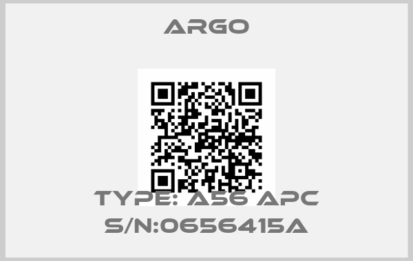 Argo-Type: A56 APC S/N:0656415Aprice