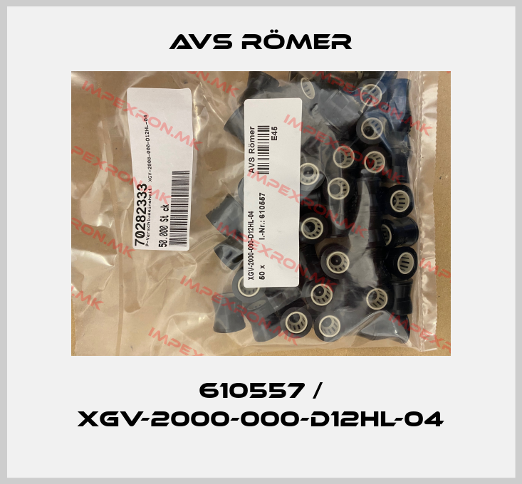 Avs Römer-610557 / XGV-2000-000-D12HL-04price