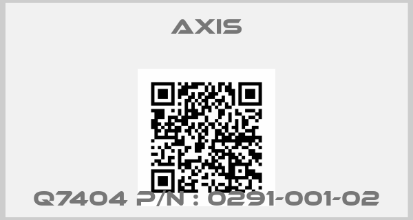 Axis-Q7404 P/N : 0291-001-02price
