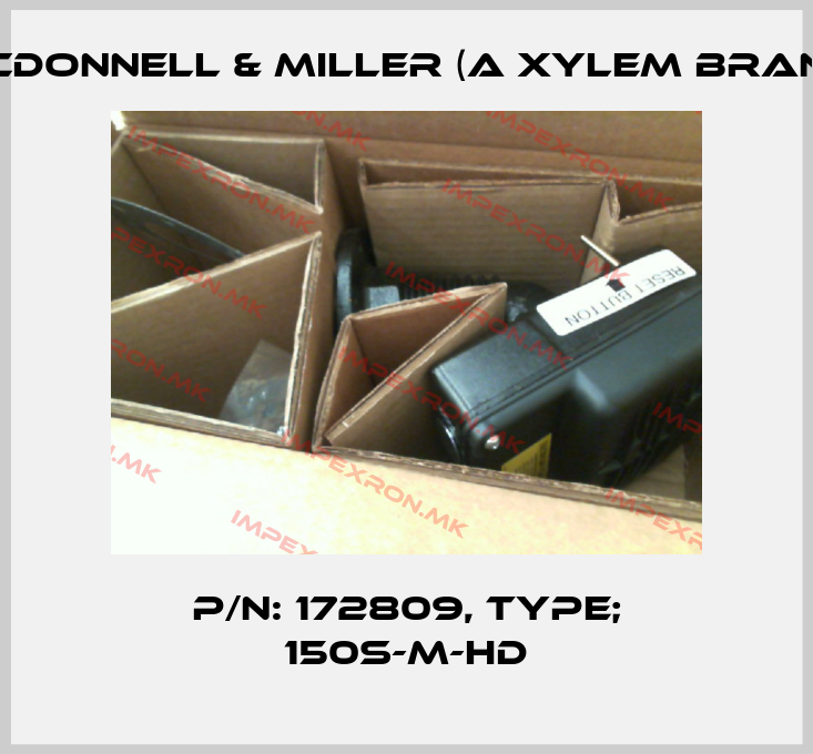 McDonnell & Miller (a xylem brand)-P/N: 172809, Type; 150S-M-HDprice