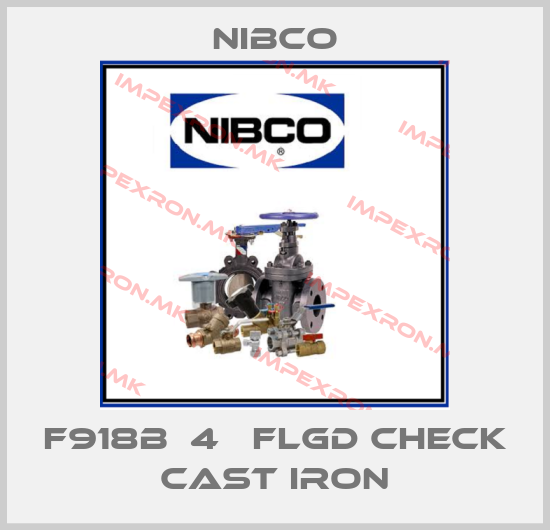 Nibco-F918B  4   FLGD CHECK CAST IRONprice