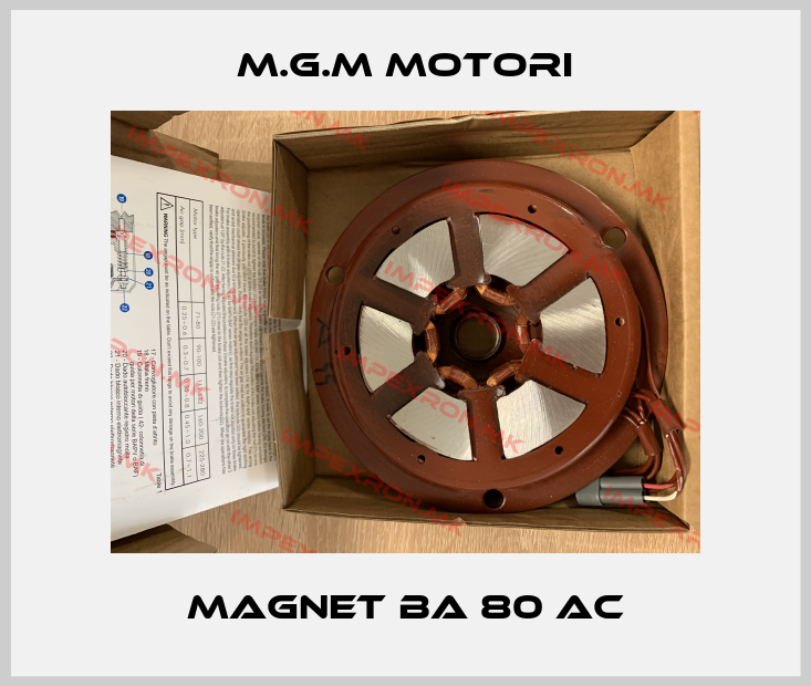 M.G.M MOTORI-magnet BA 80 ACprice