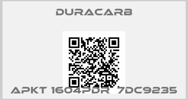 duracarb-APKT 1604PDR‐7DC9235price