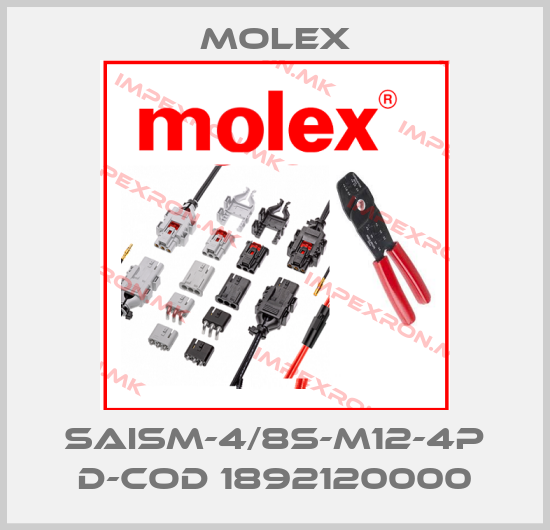 Molex-SAISM-4/8S-M12-4P D-COD 1892120000price