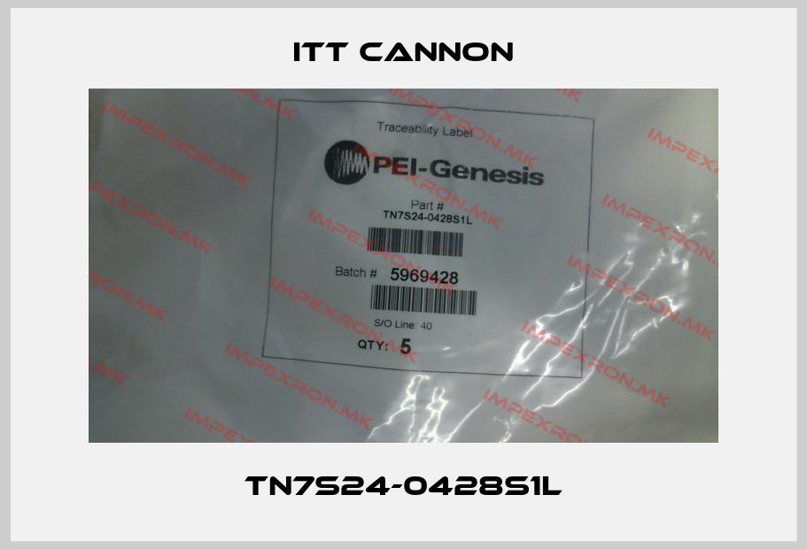 Itt Cannon-TN7S24-0428S1Lprice