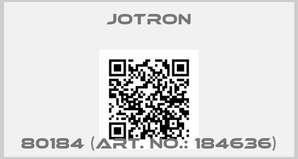 JOTRON-80184 (Art. No.: 184636)price