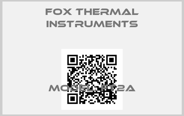 Fox Thermal Instruments-Model: FT2Aprice