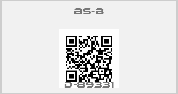 BS-B-D-89331price