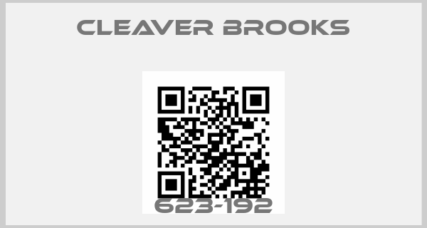 Cleaver Brooks-623-192price