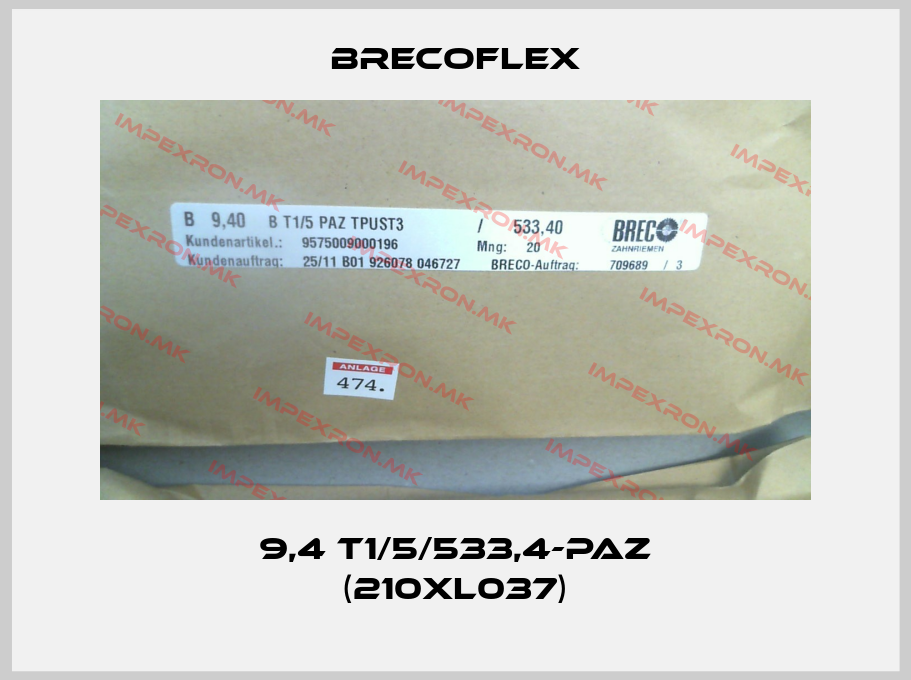 Brecoflex-9,4 T1/5/533,4-PAZ (210XL037)price