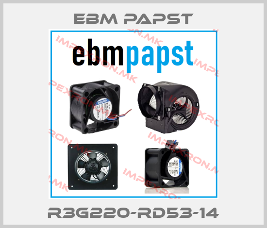 EBM Papst-R3G220-RD53-14price