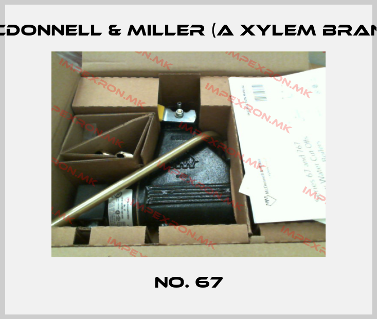 McDonnell & Miller (a xylem brand)-No. 67price