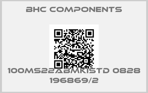BHC Components-100MS22ABMKISTD 0828 196869/2price