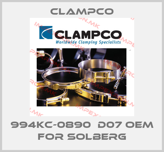 Clampco-994KC-0890  D07 oem for Solbergprice
