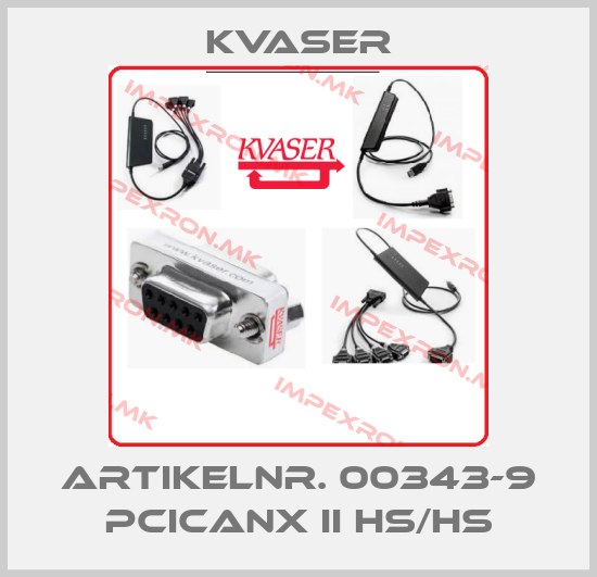 Kvaser-Artikelnr. 00343-9 PCIcanx II HS/HSprice