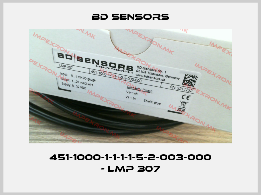 Bd Sensors-451-1000-1-1-1-1-5-2-003-000 - LMP 307price