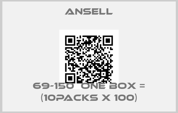 Ansell-69-150  one box = (10packs X 100)price