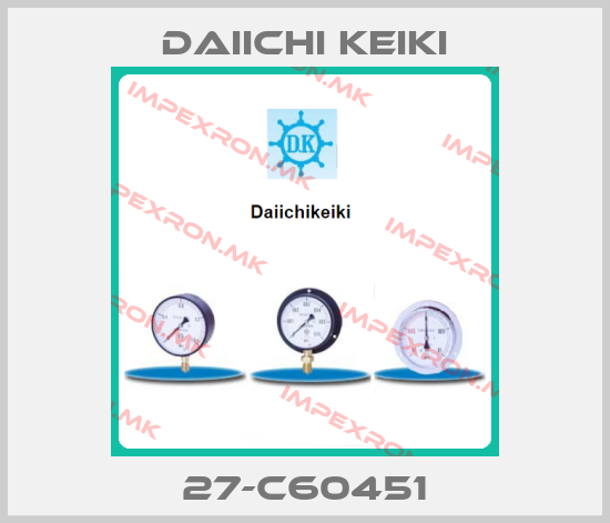 Daiichi Keiki-27-C60451price