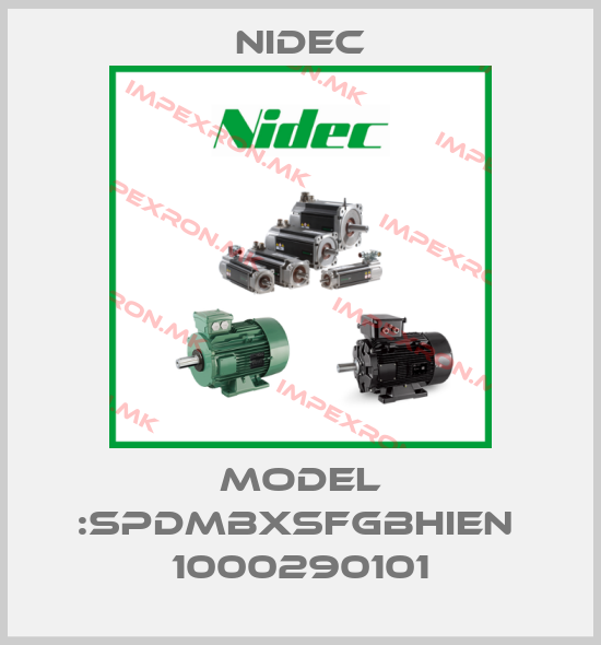 Nidec-MODEL :SPDMBXSFGBHIEN  1000290101price
