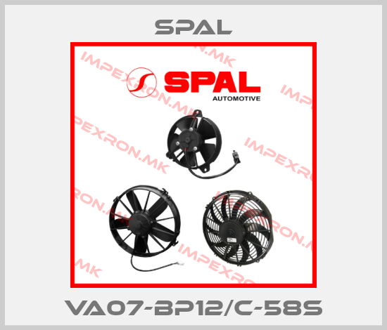 SPAL-VA07-BP12/C-58Sprice