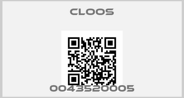 Cloos-0043520005price