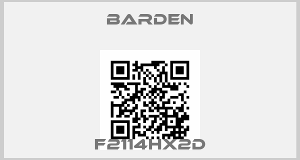 Barden-F2114HX2Dprice