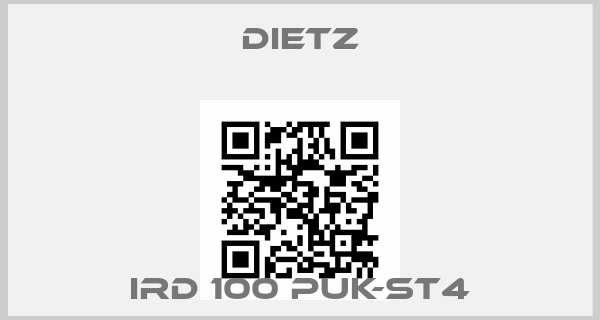 DIETZ-IRD 100 PUK-ST4price