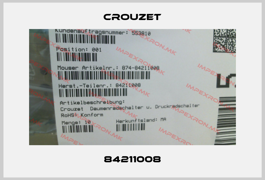Crouzet-84211008price