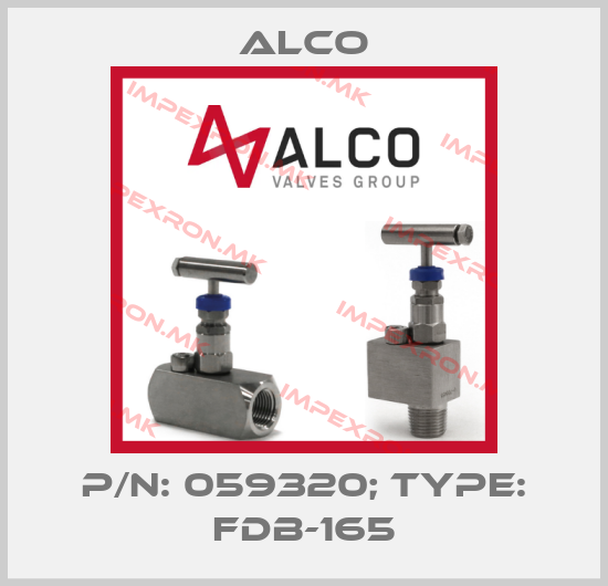 Alco-p/n: 059320; Type: FDB-165price