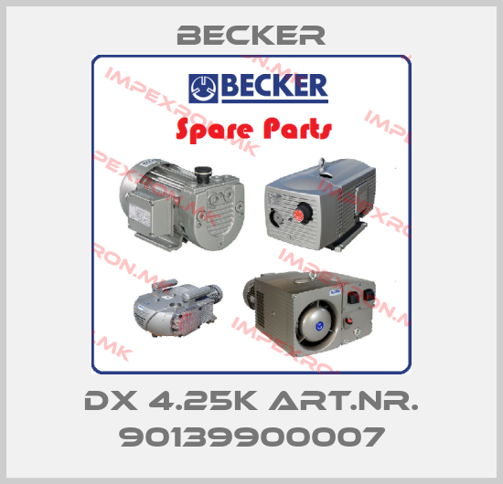 Becker-DX 4.25K Art.Nr. 90139900007price