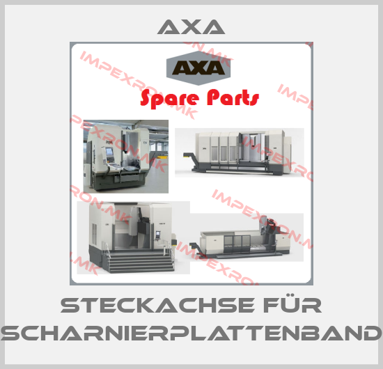 Axa-Steckachse für Scharnierplattenbandprice