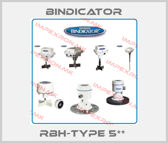 Bindicator-RBH-TYPE 5** price