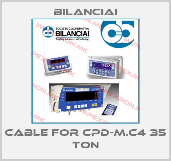 Bilanciai-Cable for CPD-M.C4 35 Tonprice