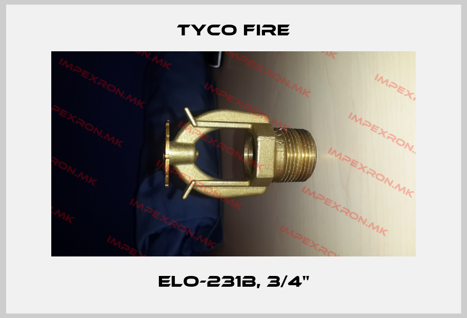 Tyco Fire-ELO-231B, 3/4"price
