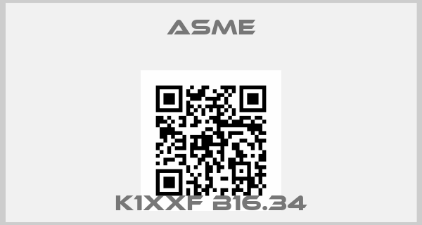 Asme-K1XXF B16.34price