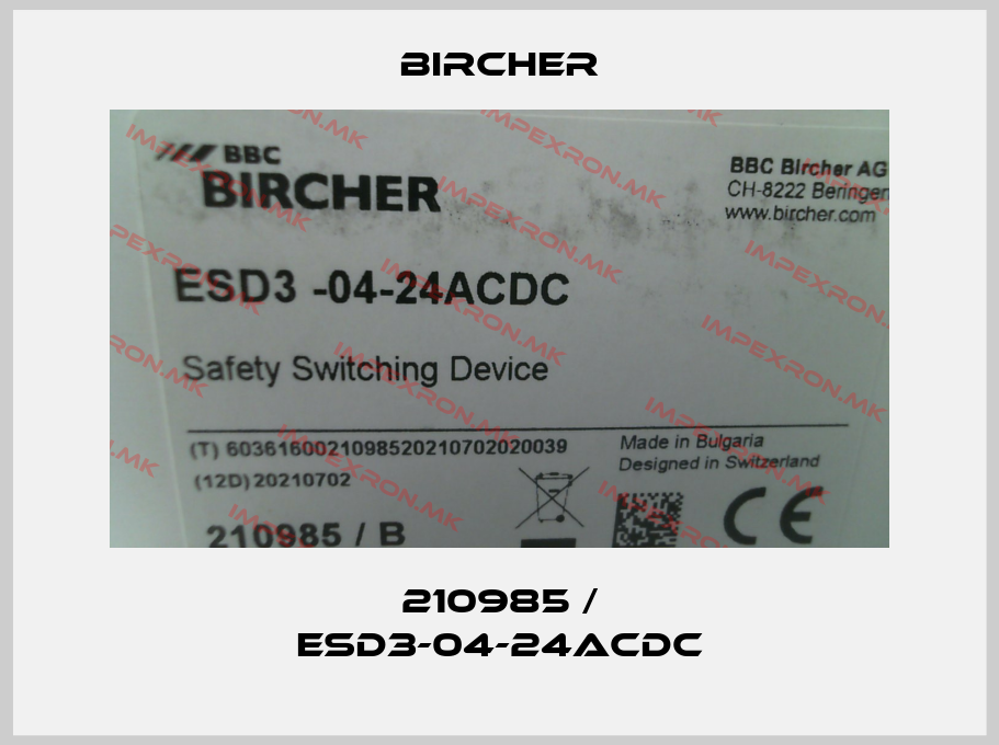 Bircher-210985 / ESD3-04-24ACDCprice