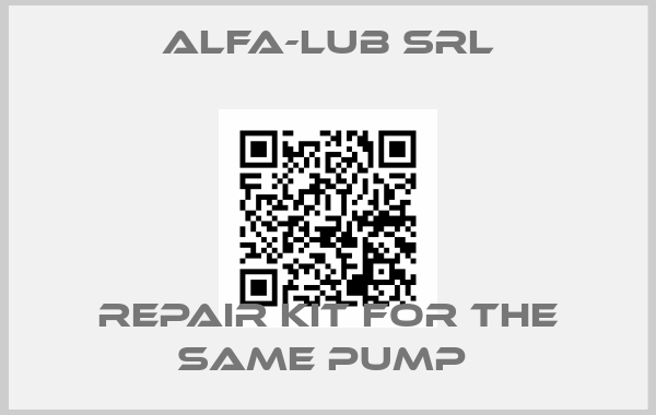 Alfa-Lub SRL-REPAIR KIT FOR THE SAME PUMP price