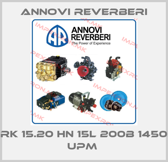 Annovi Reverberi-RK 15.20 HN 15L 200B 1450 UPM price
