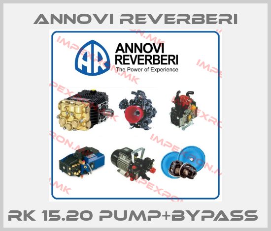 Annovi Reverberi-RK 15.20 Pump+Bypass price