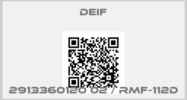 Deif-2913360120 02 / RMF-112Dprice
