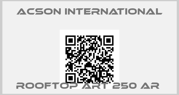 Acson International-ROOFTOP ART 250 AR price