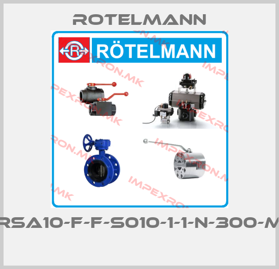 Rotelmann-RSA10-F-F-S010-1-1-N-300-M   price